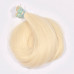 Vlasové pramene Veľmi svetlá blond 45-50cm